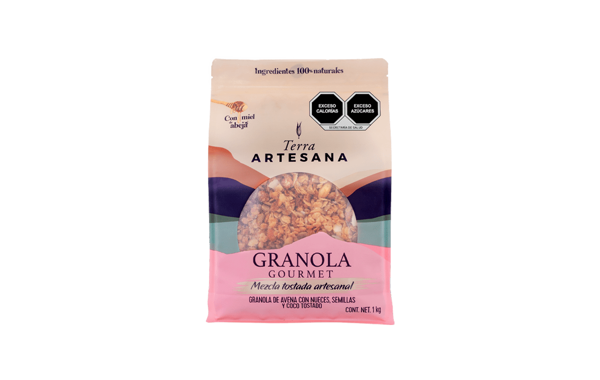 Granola Gourmet mezcla tostada Artesanal  1 Kg